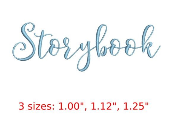 Download Storybook Embroidery Font - Premium Resources