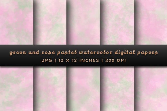 Download Green and Rose Pastel Backgrounds - Backgrounds Collection